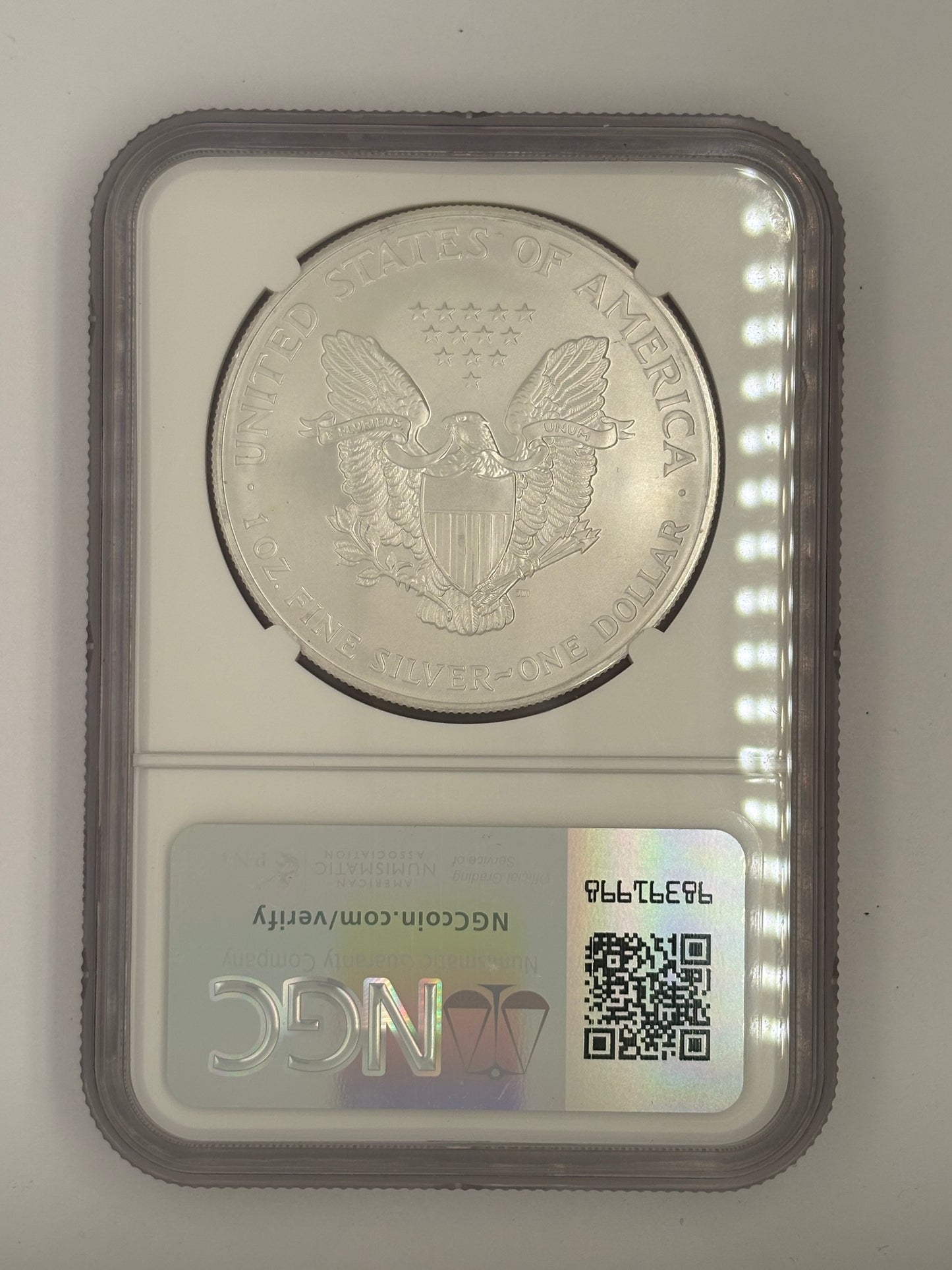 2001 Silver Eagle MS69